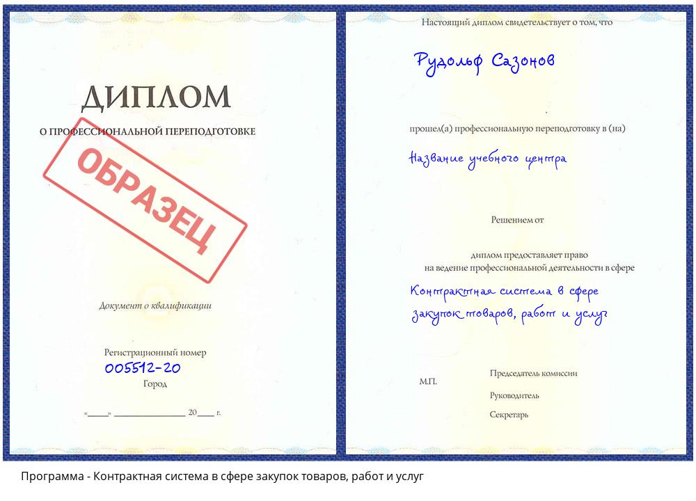 Контрактная система в сфере закупок товаров, работ и услуг Батайск