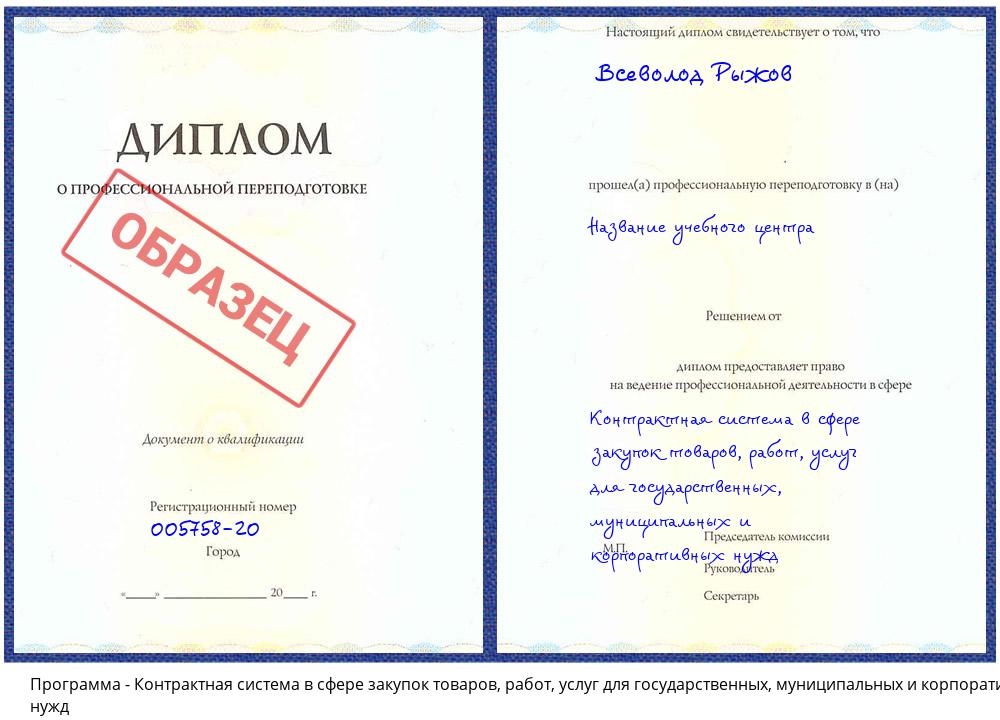 Контрактная система в сфере закупок товаров, работ, услуг для государственных, муниципальных и корпоративных нужд Батайск